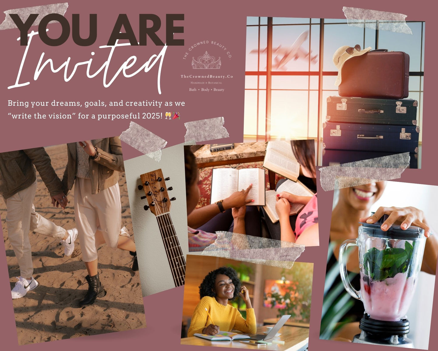 Crowned Beauty Vision Board Party!