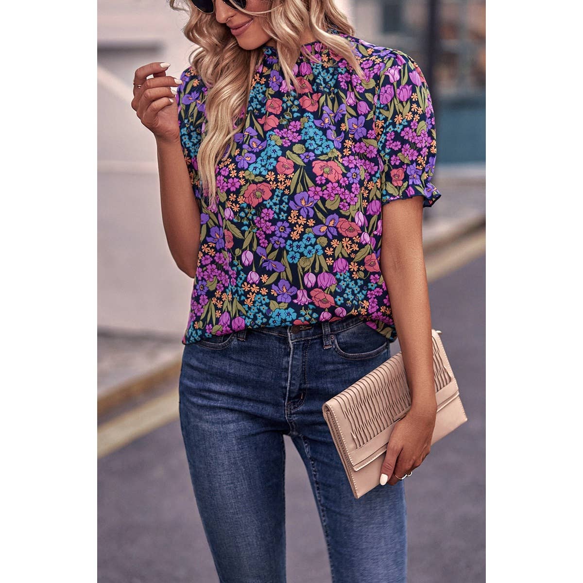 Bloom Floral Printed Blouse