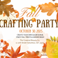 🍂✨ Fall Crafting Party! ✨🍂