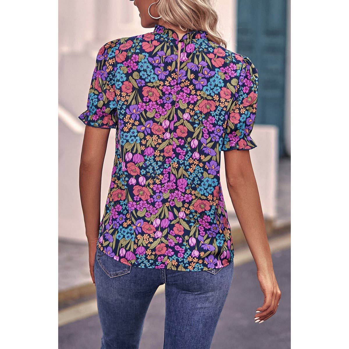 Bloom Floral Printed Blouse