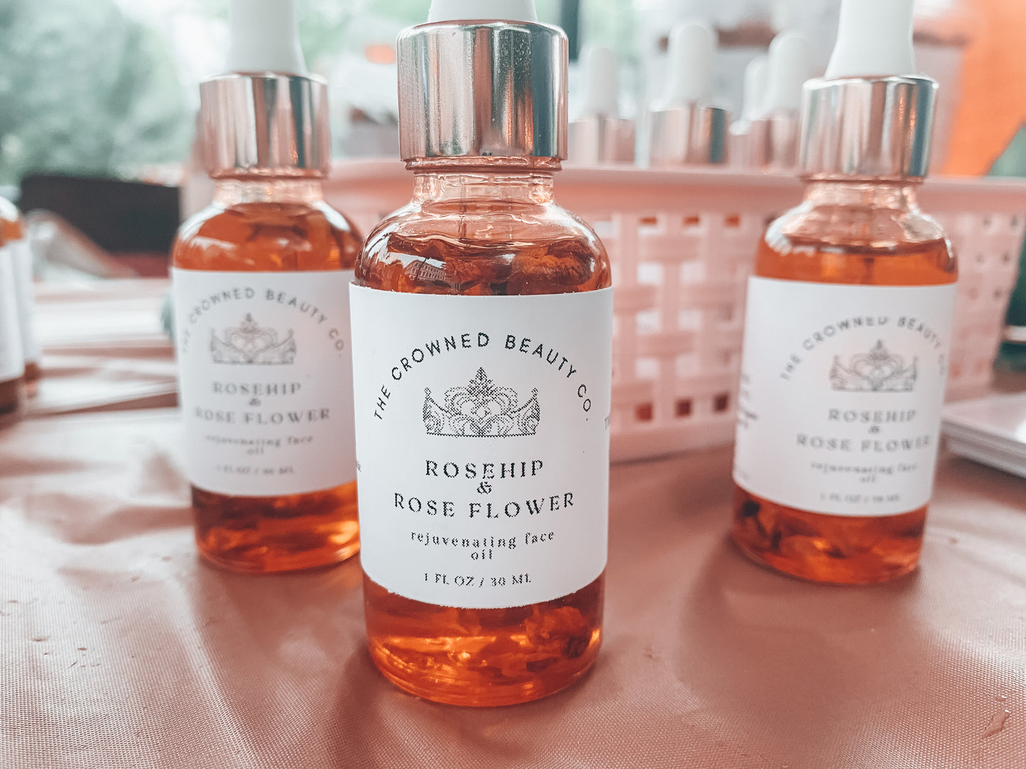 Rosehip & Rose Flower Rejuvenating Facial Oil