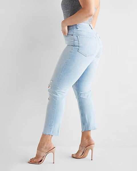 Curvy High Waisted Mom Jeans