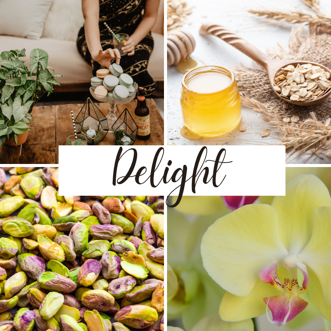 Delight Perfume (Pistachio, Oats & Honey)