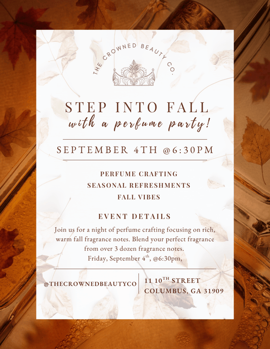 🍂✨ Fall Perfume Crafting Experience ✨🍂