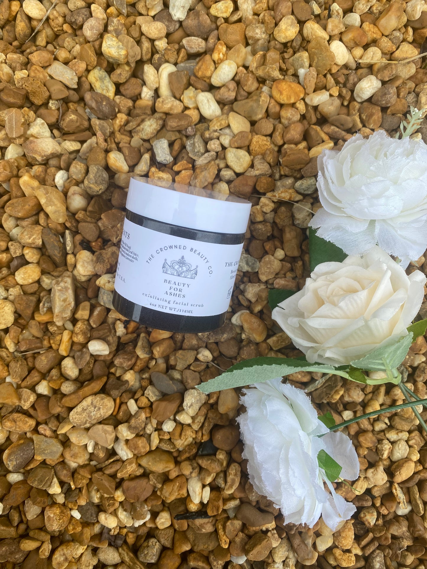 Beauty for Ashes Activated Charcoal Facial Scrub