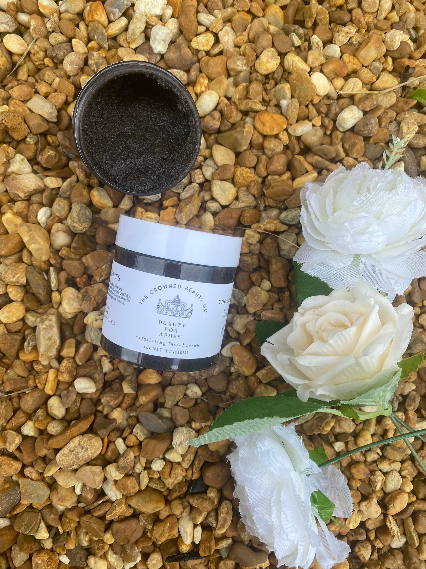 Beauty for Ashes Activated Charcoal Facial Scrub