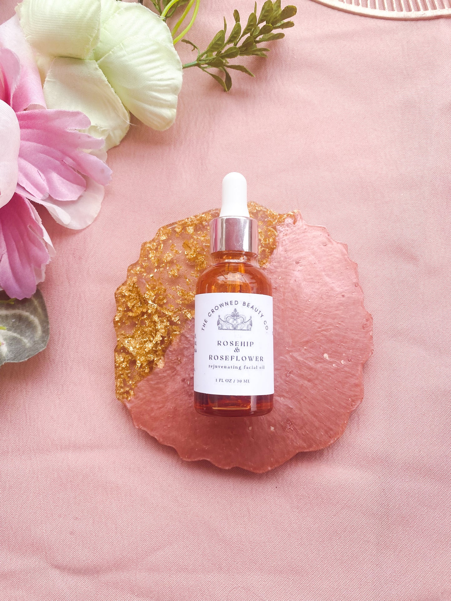 Rosehip & Rose Flower Rejuvenating Facial Oil