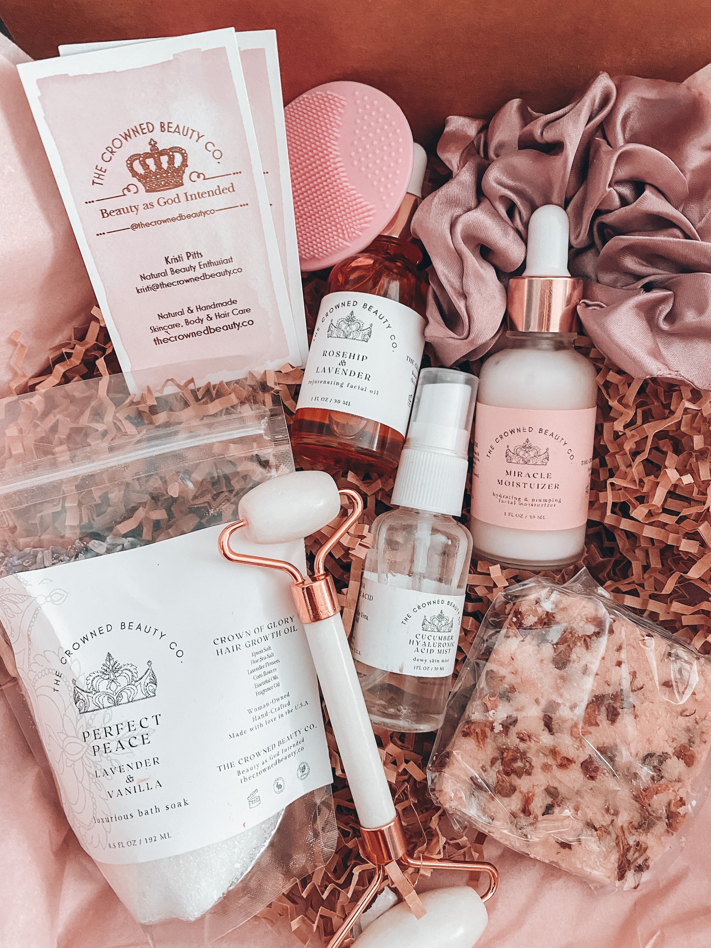 Esther Sea Salt & Rose Bath Soak