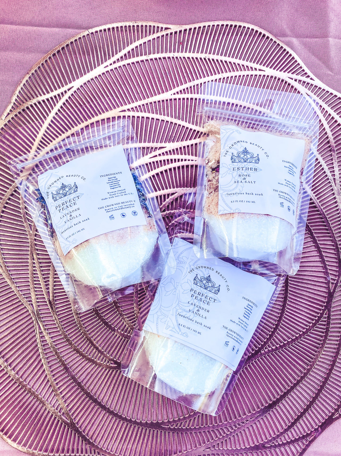 Lavender & Vanilla Relaxing Bath Soak