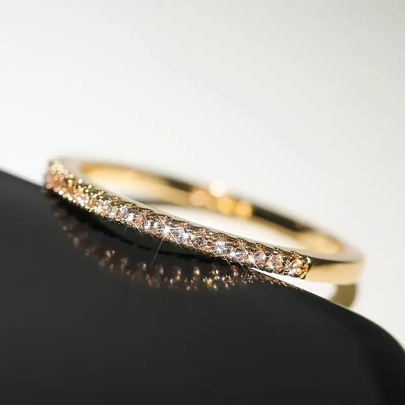 Understated Sparkle Stacking Ring