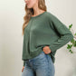 EXTENDED SHOULDER SWEATER