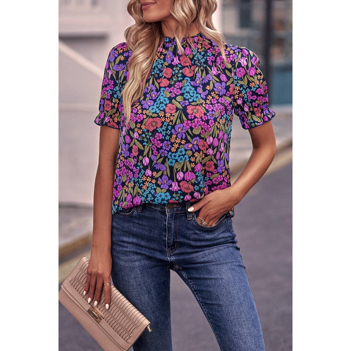 Bloom Floral Printed Blouse